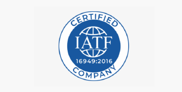 IATF 16949:2016 certification logo for MC Industry